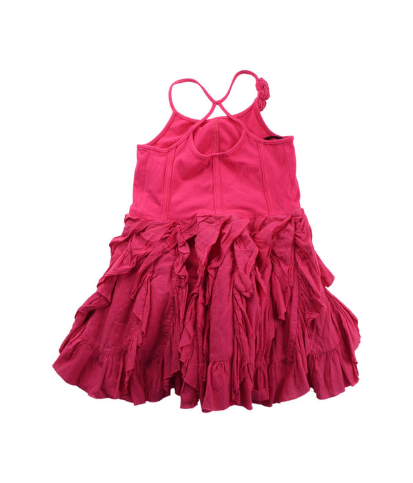 A Pink Sleeveless Dresses from Bardot Junior in size O/S for girl. (Back View)
