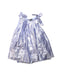 A Purple Sleeveless Dresses from Velveteen in size 2T for girl. (Front View)