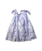 A Purple Sleeveless Dresses from Velveteen in size 2T for girl. (Back View)