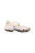 A White Sneakers from Nike in size 5T for girl. (Front View)