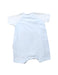 A Multicolour Short Sleeve Rompers from Mides in size 3-6M for girl. (Back View)