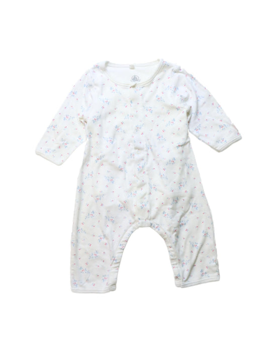 A Multicolour Long Sleeve Rompers from Petit Bateau in size 0-3M for neutral. (Front View)