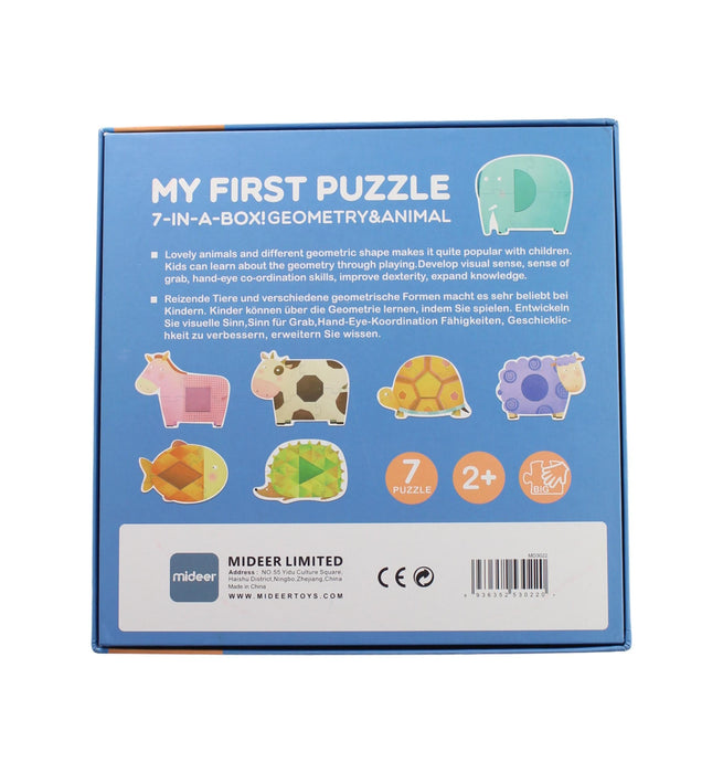 A Multicolour Board Games & Puzzles from Mideer in size O/S for neutral. (Back View)