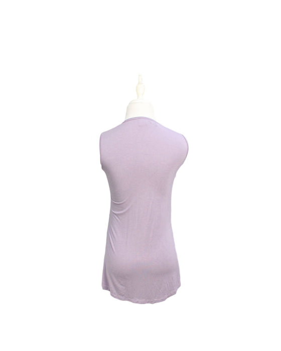 A Purple Sleeveless Tops from Mothers en Vogue in size XS for maternity. (Back View)