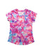 A Pink Short Sleeve T Shirts from Champion in size 4T for girl. (Front View)