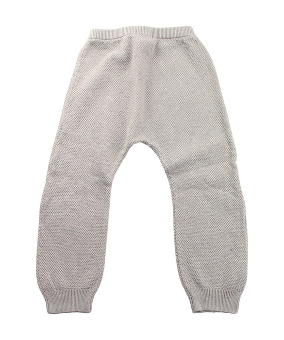 A Grey Sweatpants from Cyrillus in size 3T for girl. (Back View)