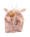 A Pink Winter Hats from Oeuf in size 2T for girl. (Front View)