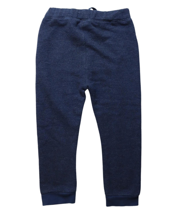 A Navy Sweatpants from La Compagnie des Petits in size 4T for neutral. (Back View)