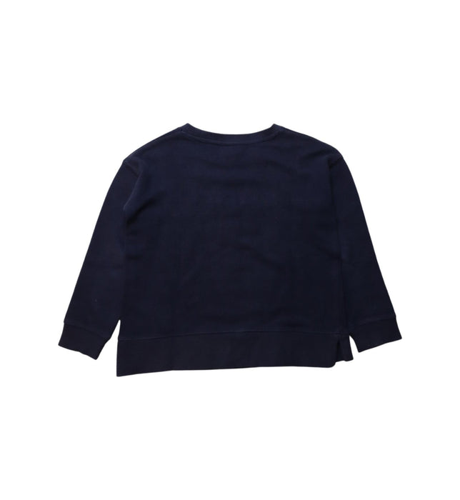 A Black Crewneck Sweatshirts from Seed in size 5T for boy. (Back View)