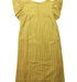 A Yellow Short Sleeve Dresses from Cyrillus in size 14Y for girl. (Back View)