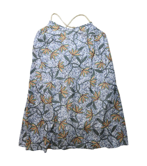 A Multicolour Sleeveless Dresses from Excuse My French in size 12Y for girl. (Front View)