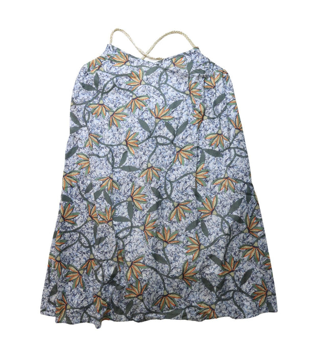 A Multicolour Sleeveless Dresses from Excuse My French in size 12Y for girl. (Front View)