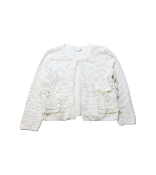 A White Cardigans from Nicholas & Bears in size 8Y for girl. (Front View)