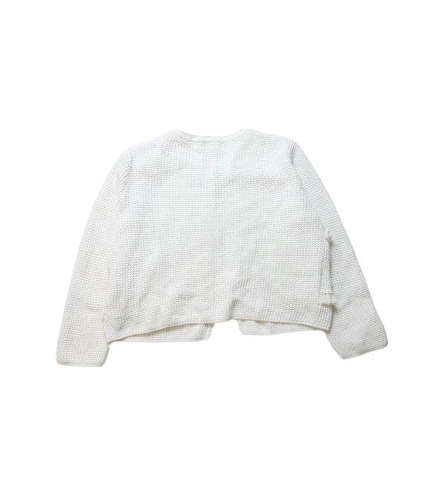 A White Cardigans from Nicholas & Bears in size 8Y for girl. (Back View)