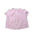 A Pink Short Sleeve Tops from Bonpoint in size 4T for girl. (Front View)