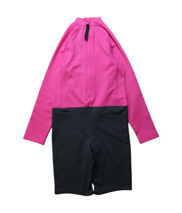 A Multicolour Swimsuits from Arena in size 5T for girl. (Back View)