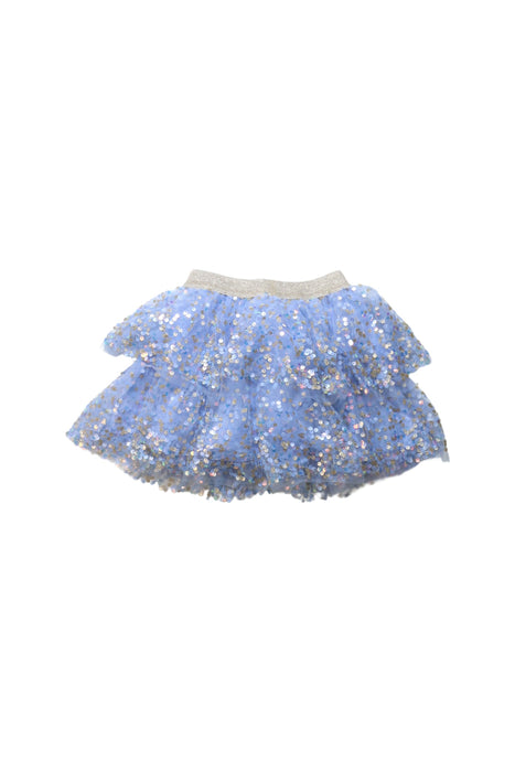 A Blue Tulle Skirts from Seed in size 5T for girl. (Back View)