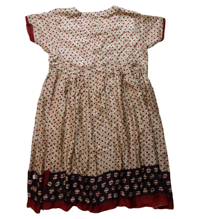 A Multicolour Short Sleeve Dresses from Good Earth in size 9Y for girl. (Back View)