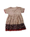 A Multicolour Short Sleeve Dresses from Good Earth in size 3T for girl. (Back View)