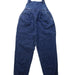 A Navy Long Overalls from Soor Ploom in size 10Y for girl. (Front View)