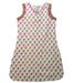 A Multicolour Sleeveless Dresses from Fabindia in size 6T for girl. (Front View)