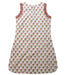 A Multicolour Sleeveless Dresses from Fabindia in size 6T for girl. (Back View)
