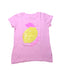 A Pink Short Sleeve T Shirts from Crewcuts in size 8Y for girl. (Front View)