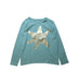 A Green Long Sleeve T Shirts from Crewcuts in size 6T for neutral. (Front View)