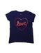 A Multicolour Short Sleeve T Shirts from Crewcuts in size 4T for girl. (Front View)