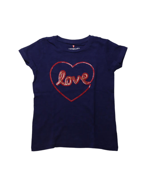 A Multicolour Short Sleeve T Shirts from Crewcuts in size 6T for girl. (Front View)