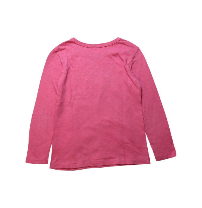 A Multicolour Long Sleeve T Shirts from Crewcuts in size 6T for girl. (Back View)