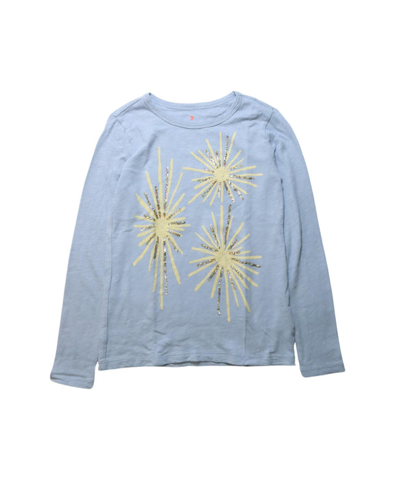 A Blue Long Sleeve T Shirts from Crewcuts in size 8Y for neutral. (Front View)