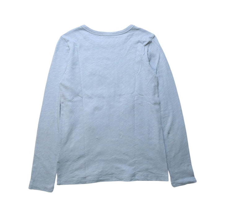 A Blue Long Sleeve T Shirts from Crewcuts in size 8Y for neutral. (Back View)