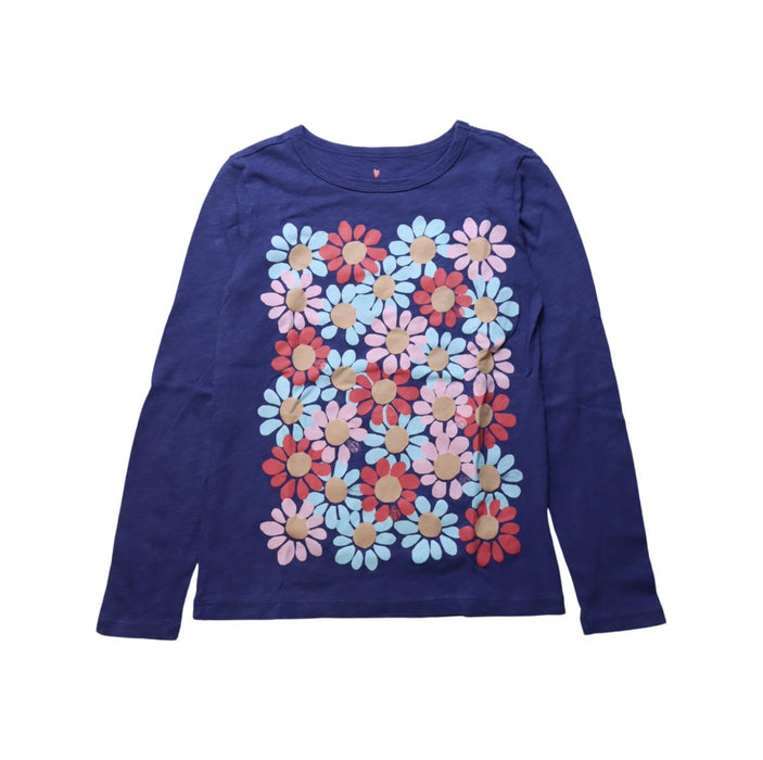 A Multicolour Long Sleeve T Shirts from Crewcuts in size 8Y for girl. (Front View)