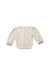 A Multicolour Crewneck Sweatshirts from Emile et Ida in size 3-6M for girl. (Back View)