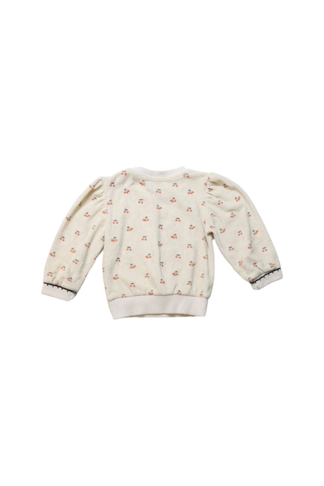 A Multicolour Crewneck Sweatshirts from Emile et Ida in size 3-6M for girl. (Back View)