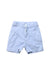 A Blue Shorts from bloomB in size 0-3M for boy. (Front View)