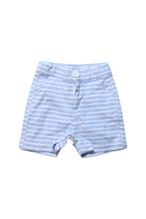 A Blue Shorts from bloomB in size 0-3M for boy. (Front View)