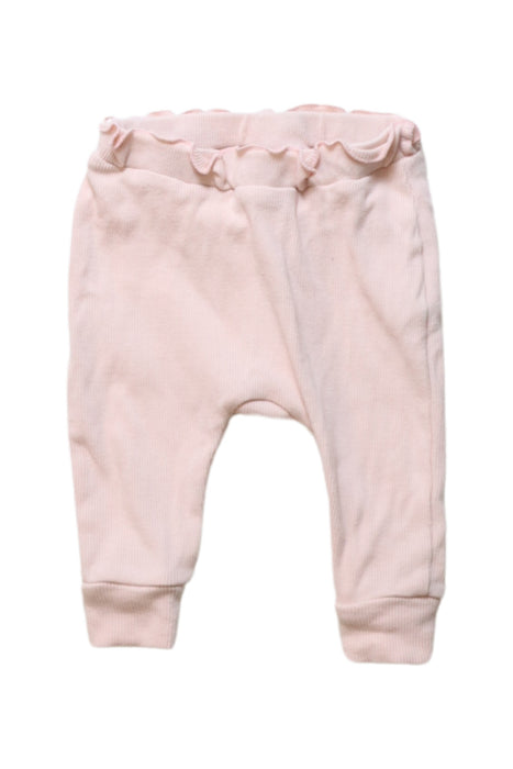 A Pink Casual Pants from Seed in size 0-3M for girl. (Front View)