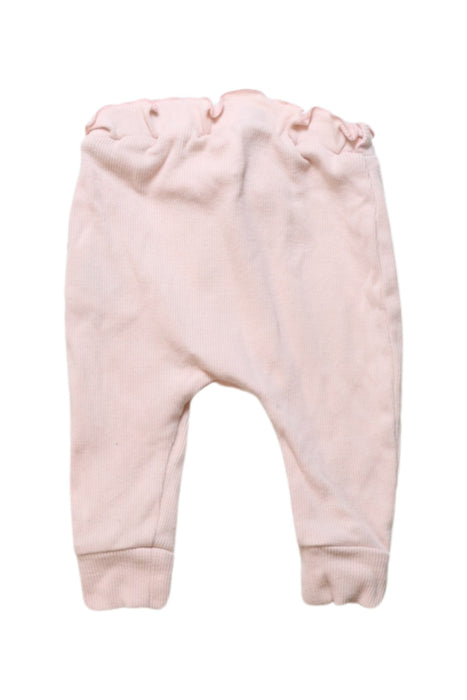 A Pink Casual Pants from Seed in size 0-3M for girl. (Back View)