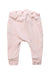 A Pink Casual Pants from Seed in size 0-3M for girl. (Back View)