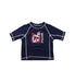 A Blue Rash Guards from Nautica in size 2T for boy. (Front View)