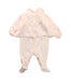 A White Onesies from Dior in size 0-3M for girl. (Back View)