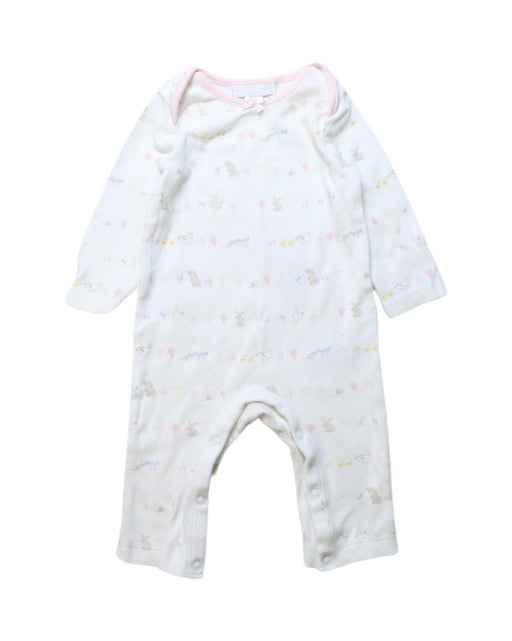 A Multicolour Long Sleeve Jumpsuits from The Little White Company in size 3-6M for girl. (Front View)
