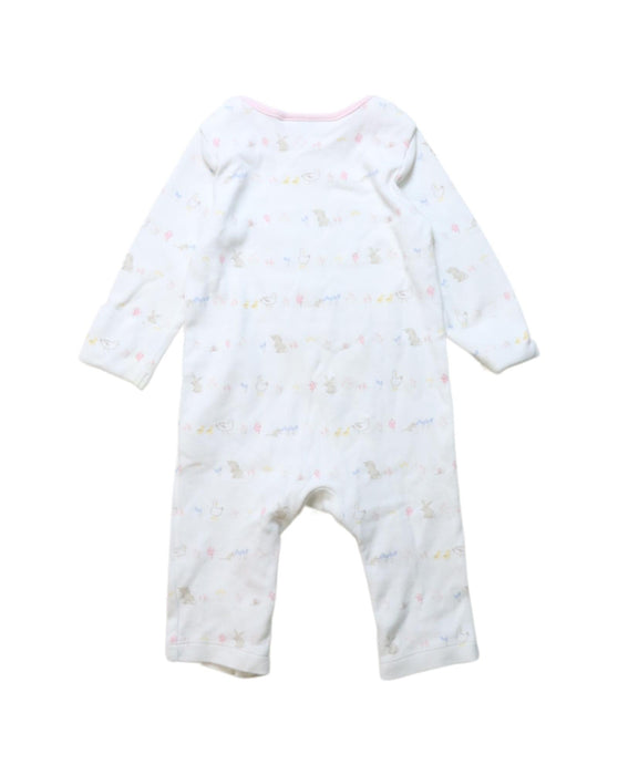 A Multicolour Long Sleeve Jumpsuits from The Little White Company in size 3-6M for girl. (Back View)