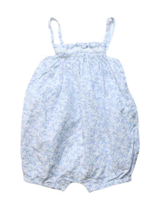 A Multicolour Sleeveless Rompers from The Little White Company in size 3-6M for girl. (Front View)