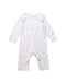 A Pink Long Sleeve Jumpsuits from The Little White Company in size 3-6M for girl. (Back View)