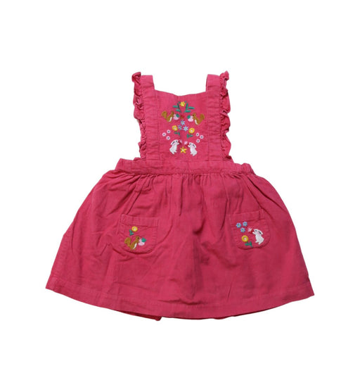 A Multicolour Overall Dresses from Boden in size 6-12M for girl. (Front View)
