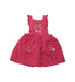 A Multicolour Overall Dresses from Boden in size 6-12M for girl. (Front View)