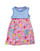 A Multicolour Dress Sets from Boden in size 6-12M for girl. (Front View)